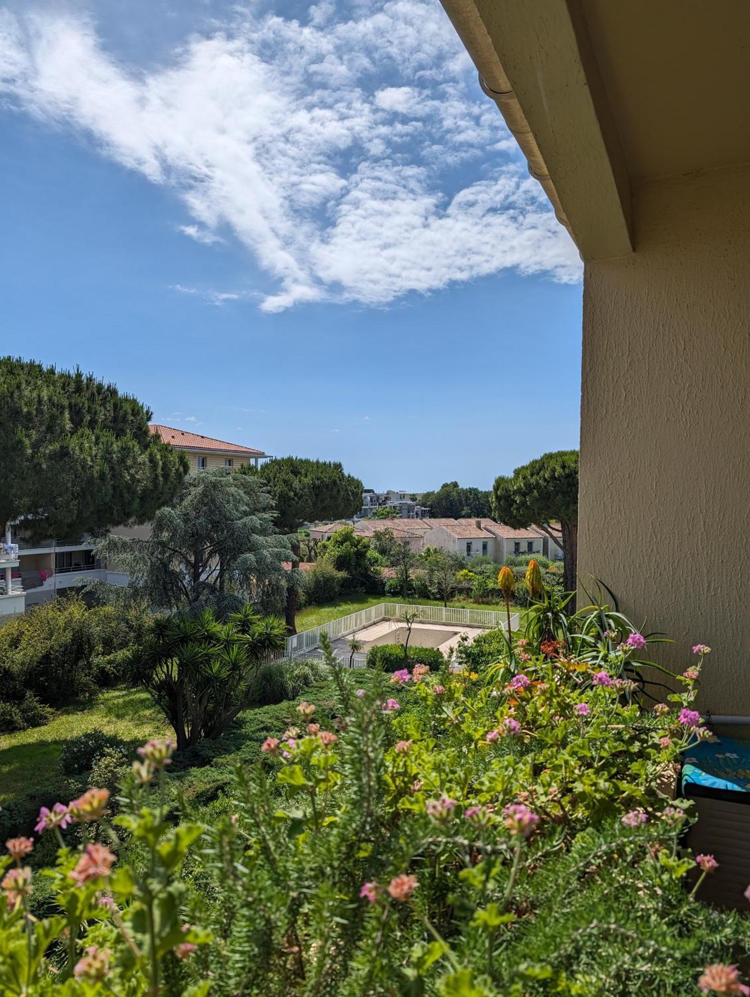 Studio Calme Dernier Etage Antibes Zewnętrze zdjęcie